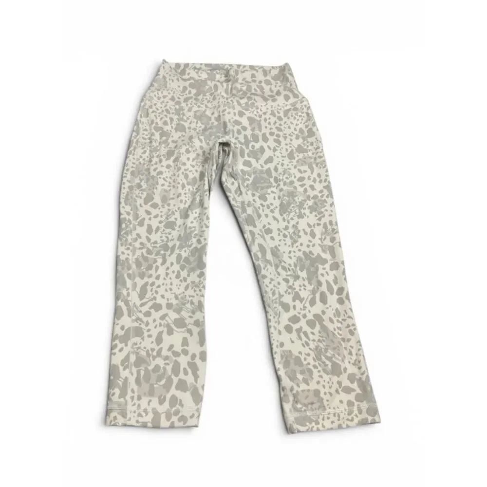 Lululemon Align Crop Leggings Cheetah Camo Yoga Workout Soft High Rise Stretch 6